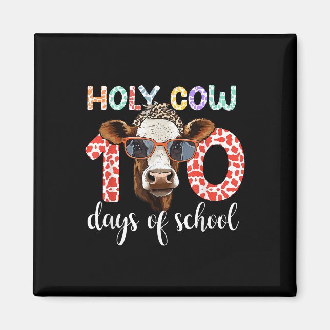 Imã Santa Vaca 100 Dias De Professores Do 100º Dia (Frente)