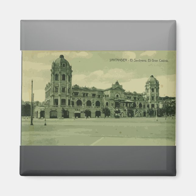 Imã Santander. Ei Sardinero. Ei Gran Casino, Vintage (Frente)