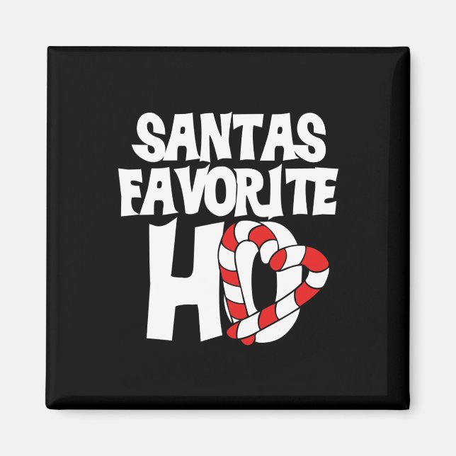 Imã Santas Favorite Ho (Frente)