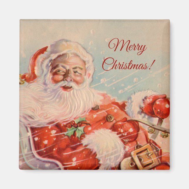 Imã Santas Sleigh Ride (Frente)