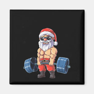 Imã Santashred Papai Noel engraçado Meme Natal Academi