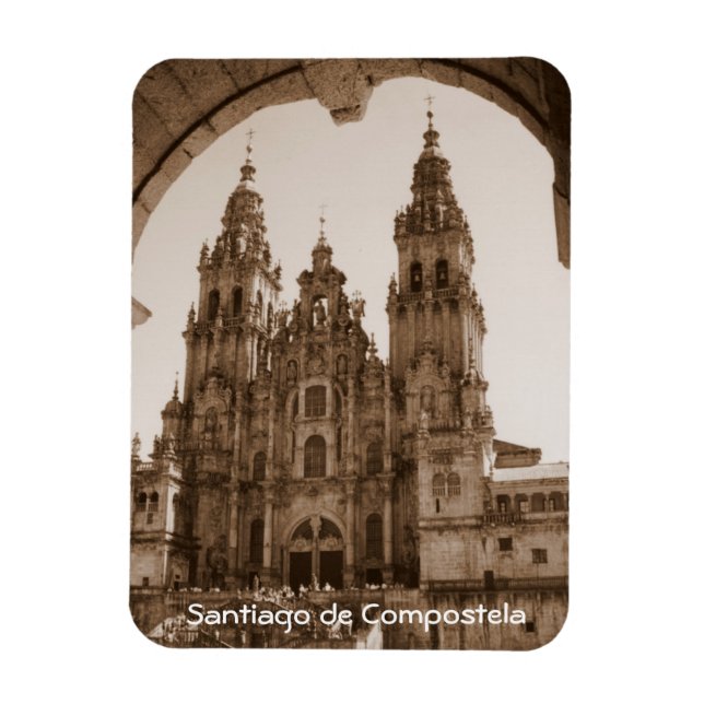 Ímã Santiago de Compostela - Catedral (Vertical)