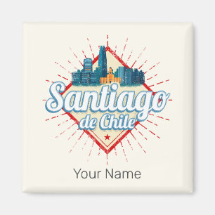 Imã Santiago do Chile, Feriado, Retro Skyline