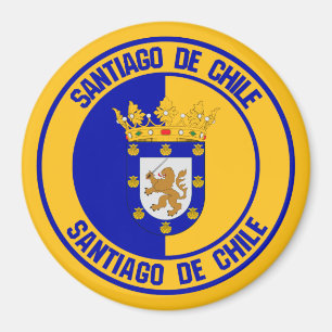 Imã Santiago Round Emblem