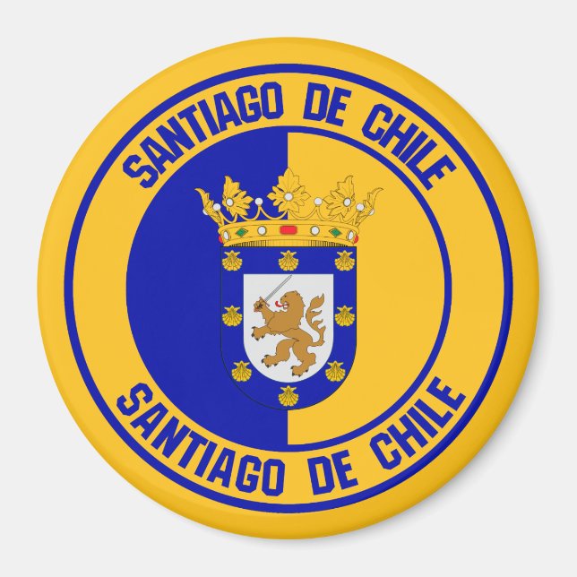 Imã Santiago Round Emblem (Frente)