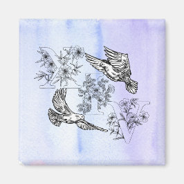 Imã Santo 14 Dove Magnet