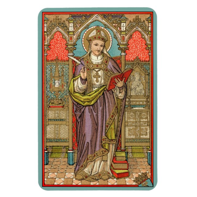 Ímã Santo Afonso de Ligório (VVP 005) (Vertical)