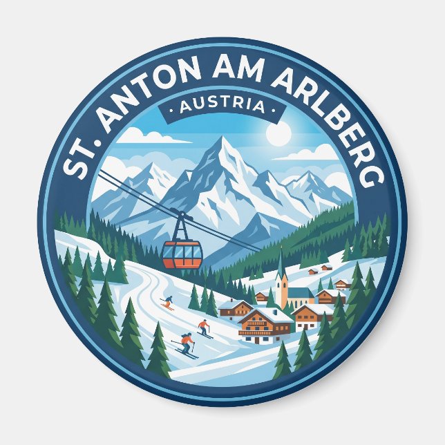 Imã Santo Antônio em Arlberg Áustria (Frente)
