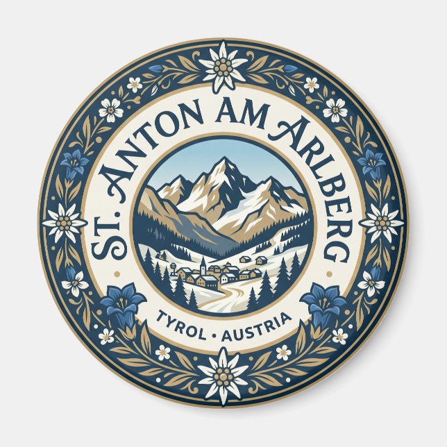 Imã Santo Antônio em Arlberg Áustria (Frente)