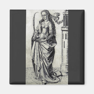 Imã Santo Barbara e sua torre