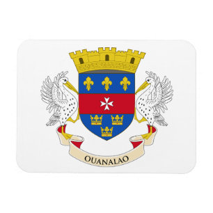 Ímã Santo Barthélemy Flag