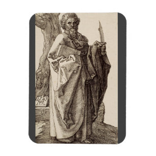 Ímã Santo Bartolomeu o Apóstolo por Albrecht Durer