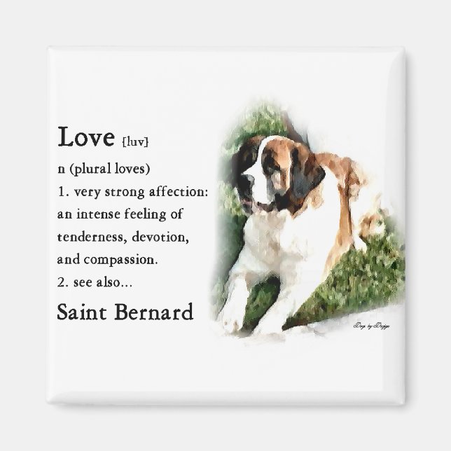 Imã Santo Bernard Lovers (Frente)