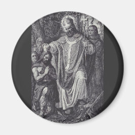 Imã Santo Boniface Inglês Benedictine monge