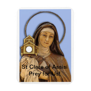 Ímã Santo Clare Assisi