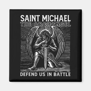 Imã Santo Cristão Miguel Católico Santo Defenda-Nos Eu