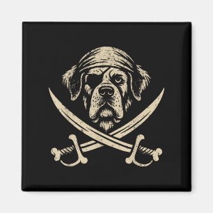 Imã Santo de Taxa de Vintagem Bernard Crossbones Cacho