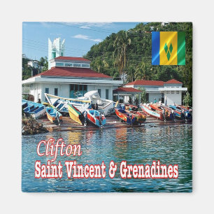 Imã SANTO de VC Vincent the Grenadines Clifton Fisheri