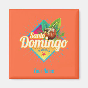 Imã Santo Domingo Caribe Retro República Dominicana