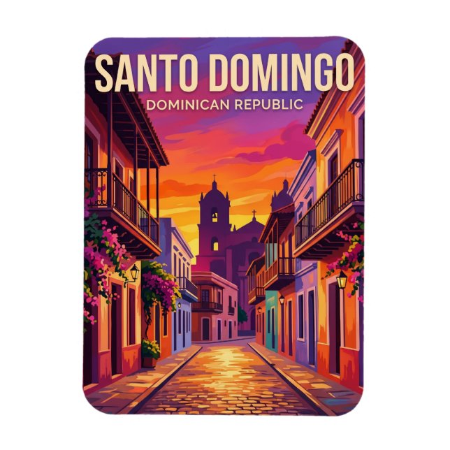 Ímã Santo Domingo República Dominicana (Vertical)