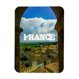 Ímã Santo-Émilion France Architecture French Gironde