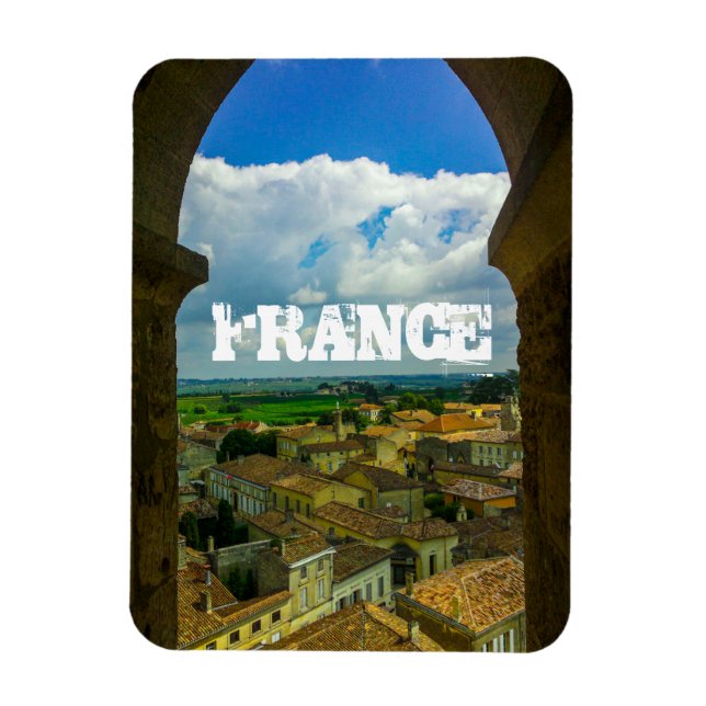 Ímã Santo-Émilion France Architecture French Gironde (Vertical)