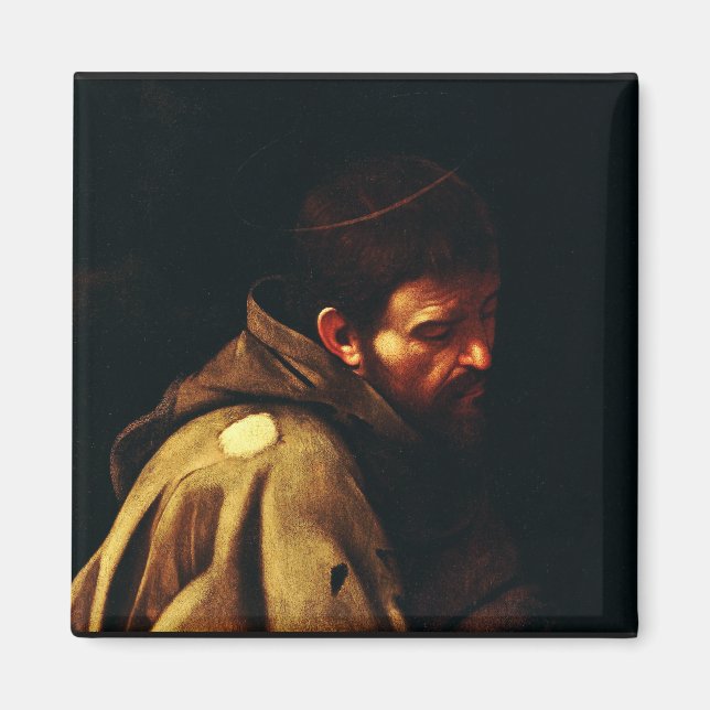 Imã Santo Francisco de Assisi por Caravaggio (Frente)