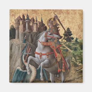 Imã Santo George Slays Dragon Carlo Crivelli Paintin