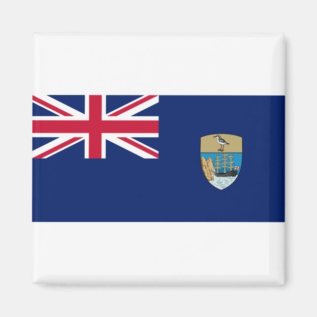 Imã Santo Helena Flag (Frente)