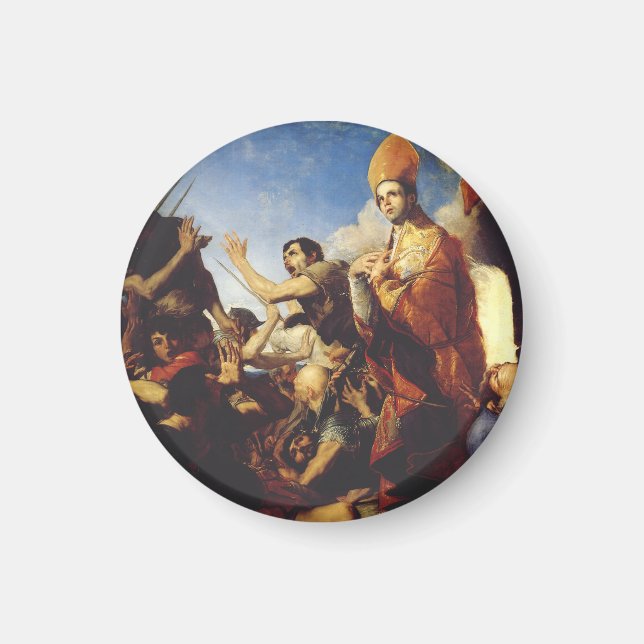 Imã Santo Januarius, Bispo de Benevento - Arte Fina (Frente)