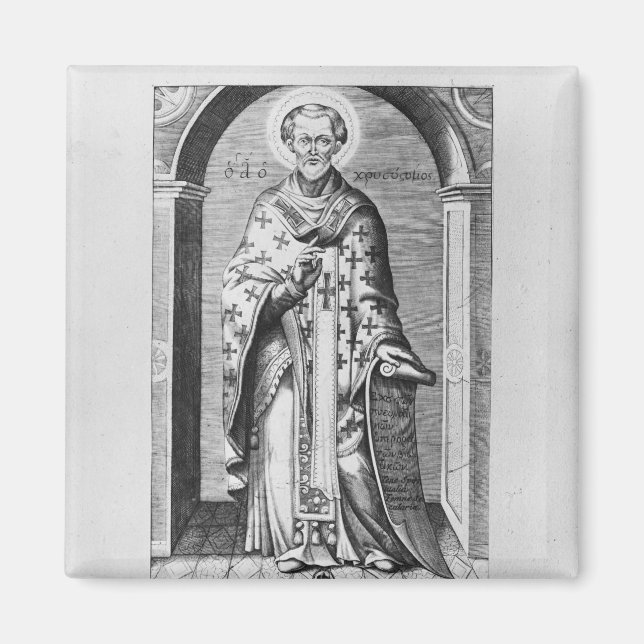 Imã Santo John Chrysostome, século XVII (Frente)