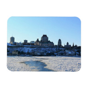 Ímã Santo Lawrence River & Old Quebec City, Quebec