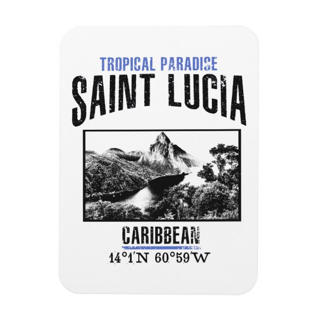 Ímã Santo Lucia (Vertical)