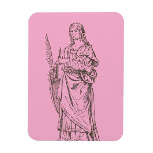 Ímã Santo Lúcia por Bernardino Luini