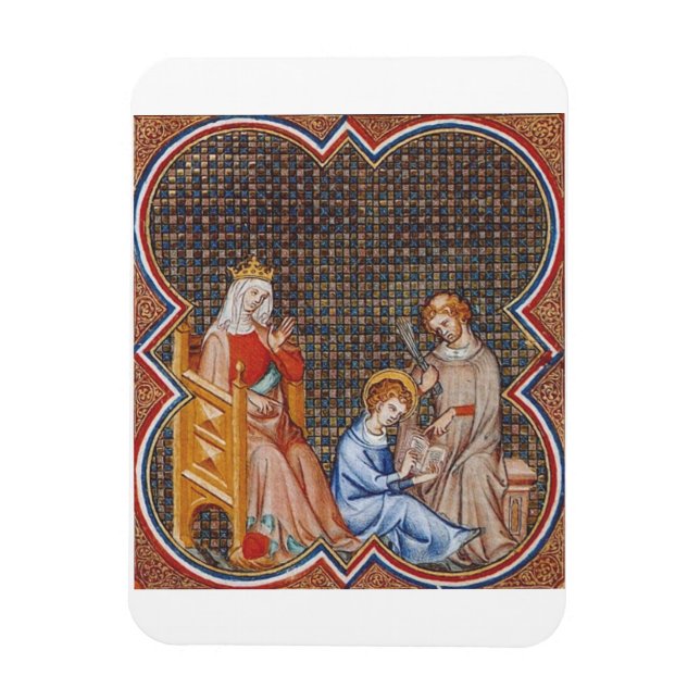 Ímã Santo Luís IX da França (Vertical)