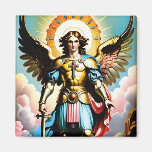 Imã Santo Michael Magnet, católico