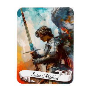 Ímã Santo Michael, o Arcanjo