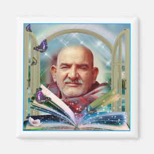 Imã Santo mundial Neem Karoli Baba ji Magnet
