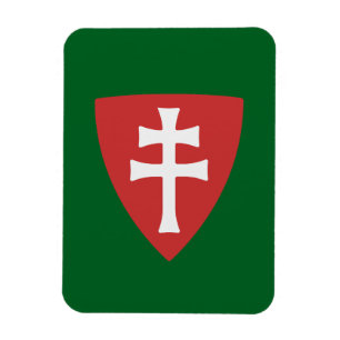 Ímã santo stephen hungarian crus - símbolo hungário re