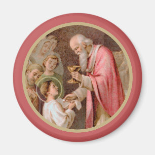 Imã Santo Tarcísio Recebendo a Eucaristia (BL 02)