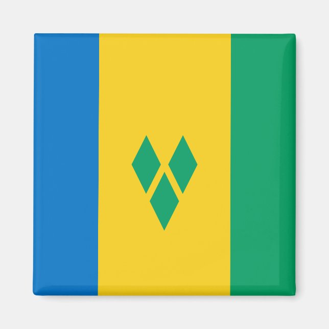 Imã Santo Vincent & Grenadines Flag (Frente)