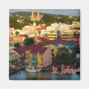 Imã santo zAG008 JOHN, Antígua e Barbuda, frigorífico