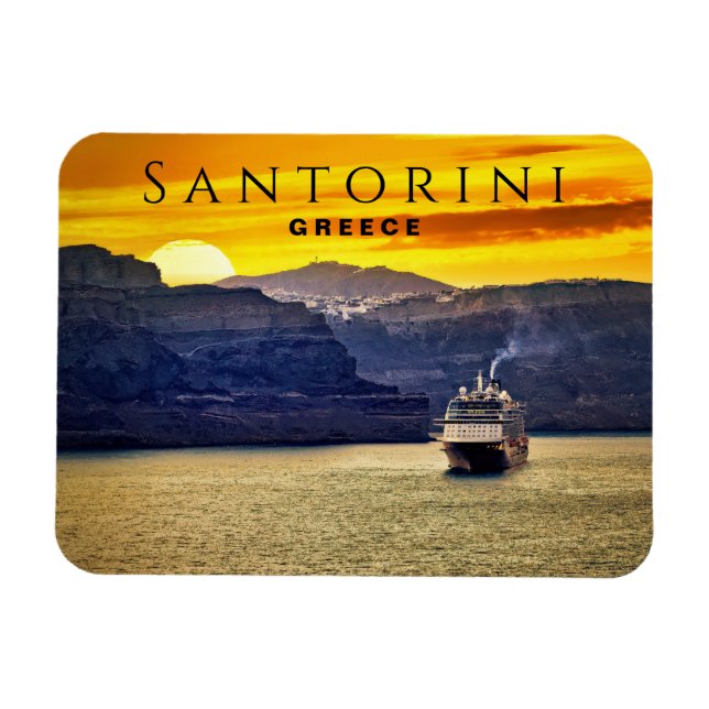 Ímã Santorini, Grécia (Horizontal)