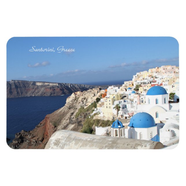 Ímã Santorini, Grécia, Oia, Fotografia, Magnet (Horizontal)