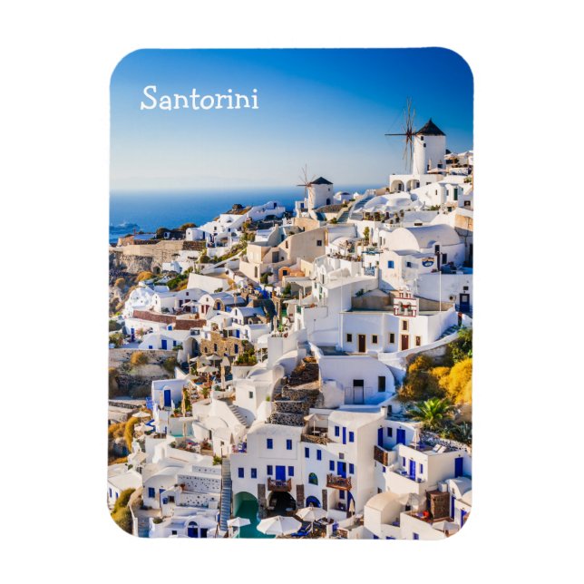 Ímã Santorini, Oia (Vertical)