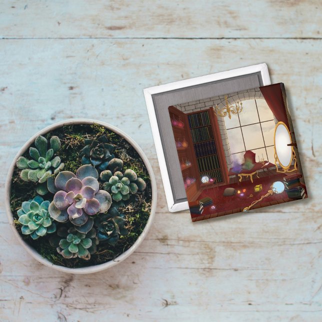 Imã Santuário da Mage - Biblioteca Encantada (Criador carregado)