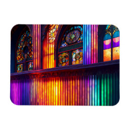 Ímã Santuário | Rainbow Church Interior