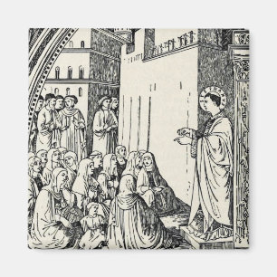 Imã São Estêvão o Protomártir Iconografia de Arte Fina