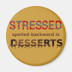 Imã São forçadas soletrado para trás as sobremesas