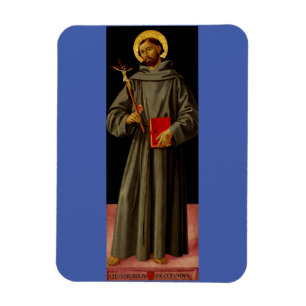 Ímã São Francisco de Assis por Antoniazzo Romano